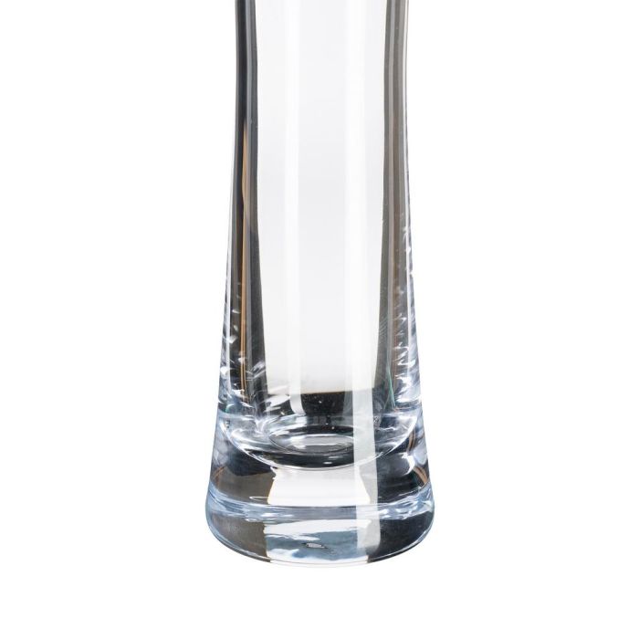 Florero Transparente Cristal Decoración 6 X 6 X 23 cm