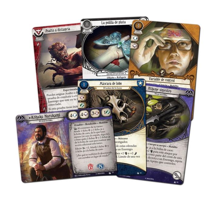 Fantasy Flight Games AHC76ES Arkham Horror LCG: La fiesta del Valle de la Cicuta Exp. Inv. Juego de Cartas 1