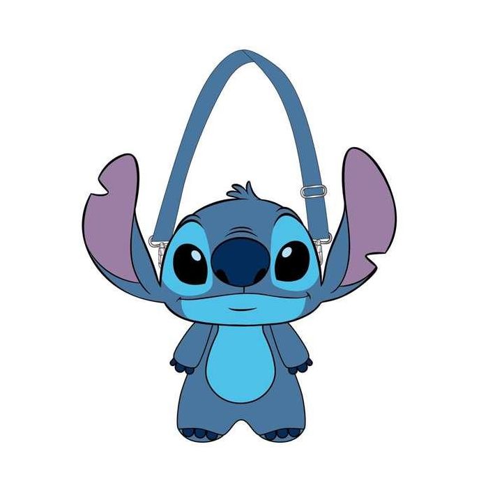 Cerdá Bolso de Peluche para Niños - Diseño Stitch Azul, Medidas 16 x 28 x 11 cm - Ideal para Edades de 3 Años en Adelante Cerdá Bolso de Peluche para Niños - Diseño Stitch Azul, Medidas 16 x 28 x 11 cm - Ideal para Edades de 3 Años en Adelante
