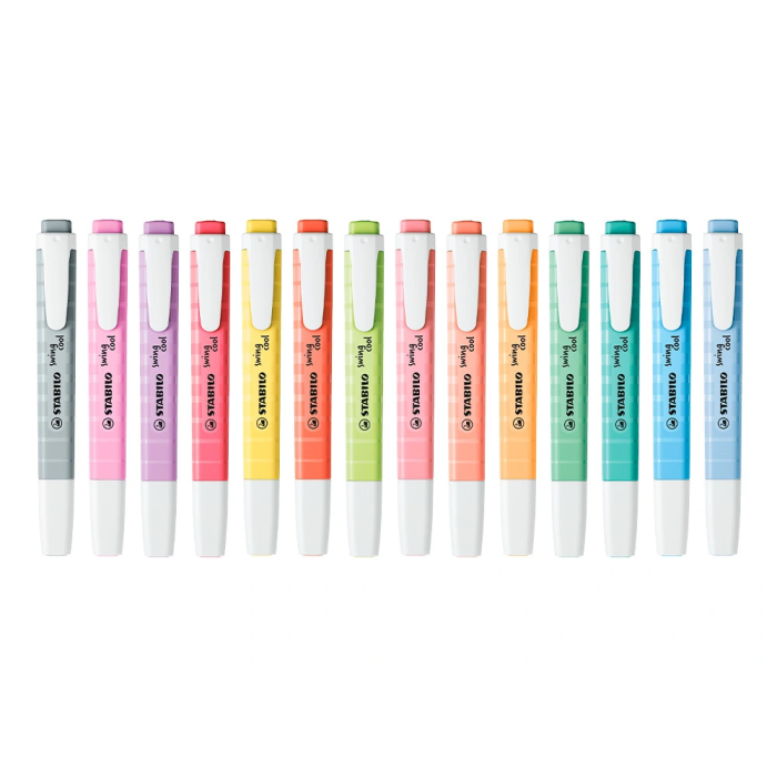 Stabilo Marcador Fluorescente Swing Cool Pastel Expositor 48 Ud 1