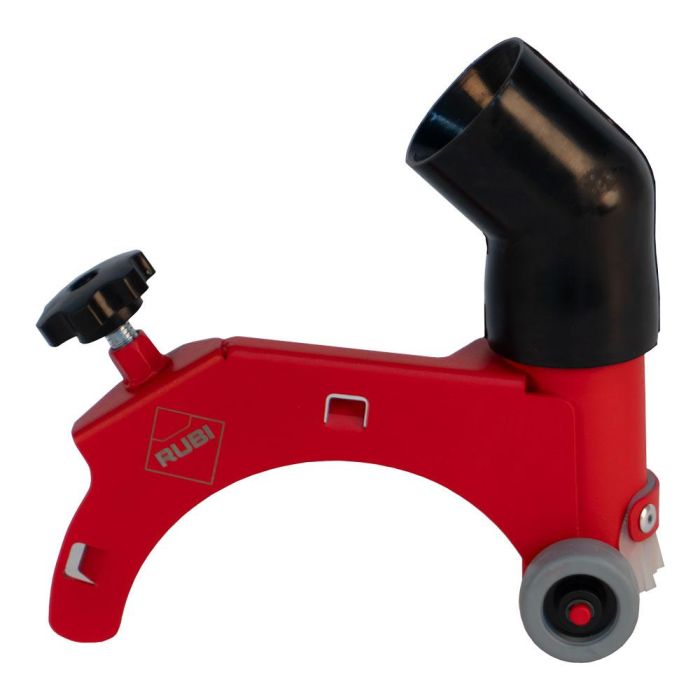 Rubi Guía de Corte Cut Master Guide 90° para Amoladoras Ø115-125mm con Extracción de Polvo, Mejora Estabilidad y Precisión