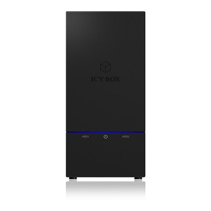 RAID-System. 2x SATA 3.5" zu 1x USB 3.0 RAID 0/1/LARGE/SINGLE ICY BOX 6