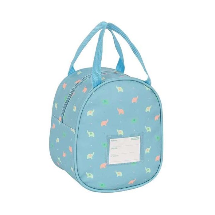 Portameriendas Térmico Safta Elefantes 19 x 22 x 14 cm Verde 1