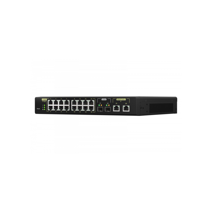 QNAP QSW-M2116P-2T2S switch Gestionado L2 Energía sobre Ethernet (PoE) Negro 2 QNAP QSW-M2116P-2T2S switch Gestionado L2 Energía sobre Ethernet (PoE) Negro 2