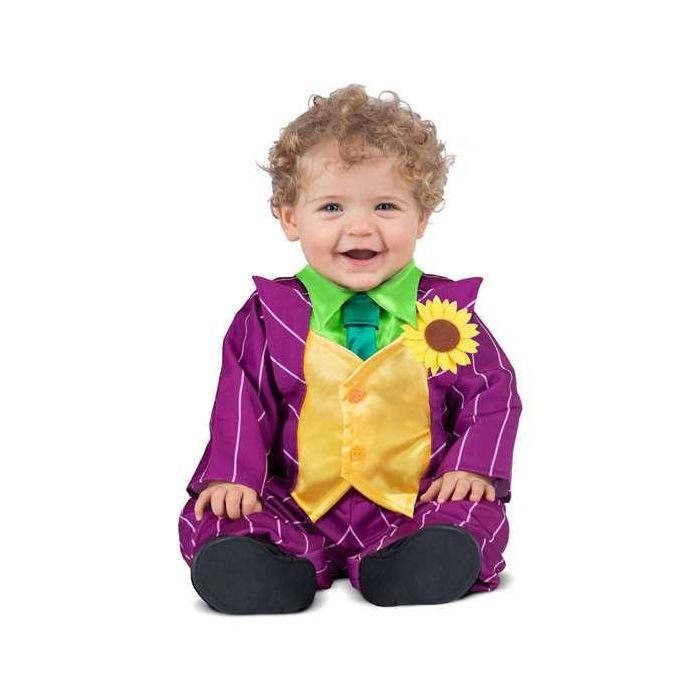 My Other Me Disfraz Payasito Travieso Niño Morado Talla 1-2 Años - Incluye Chaqueta y Pantalón My Other Me Disfraz Payasito Travieso Niño Morado Talla 1-2 Años - Incluye Chaqueta y Pantalón