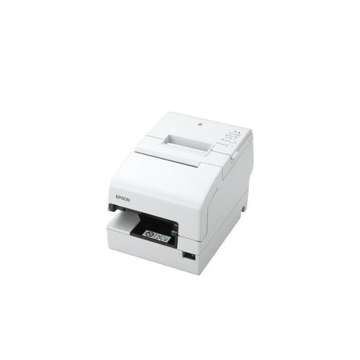 Epson Impresora POS TM-H6000V Térmica 350mm/s USB/Ethernet/RS232 con Procesamiento de Cheques para Recibos y Deslizadores
