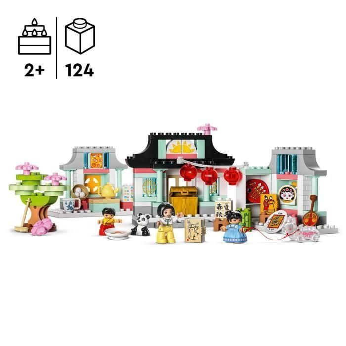 Lego Duplo 10411 Descubre la cultura china, el juguete educativo, el panda, los ladrillos, los niños 2 años 1 Lego Duplo 10411 Descubre la cultura china, el juguete educativo, el panda, los ladrillos, los niños 2 años 1