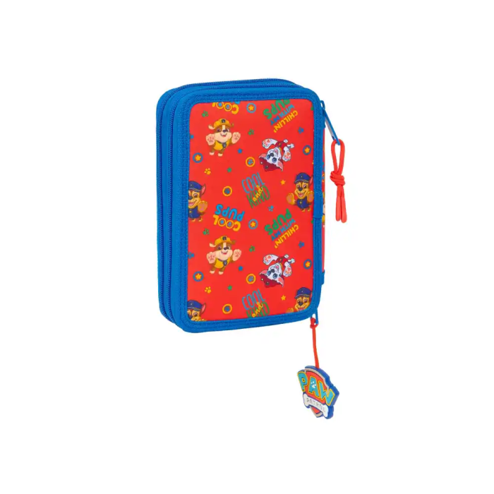 Safta Plumier Doble Pequeño Paw Patrol "Cool" 29 Piezas 12,5x19,5x4 cm 1
