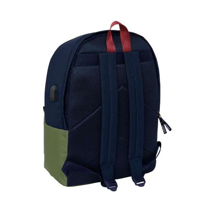 Safta Mochila Doble para Portátil 15,6" con USB Colección El Pulpo Basics 440x310x180 mm 1 Safta Mochila Doble para Portátil 15,6" con USB Colección El Pulpo Basics 440x310x180 mm 1