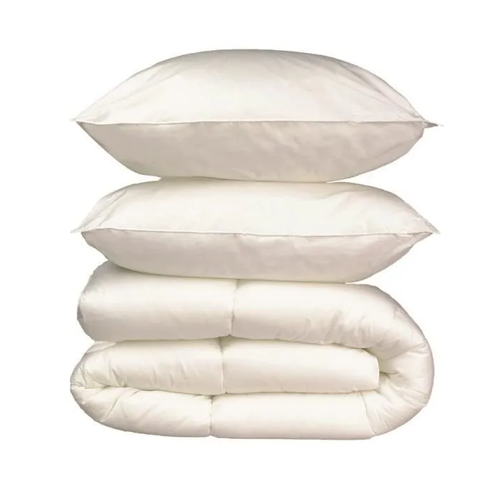 Cocoon Paquete Ropa de Cama Microfibra 200x200 cm Edredón Cálido + 2 Almohadas 60x60 cm Blanco Fabricación Francesa 0 Cocoon Paquete Ropa de Cama Microfibra 200x200 cm Edredón Cálido + 2 Almohadas 60x60 cm Blanco Fabricación Francesa 0