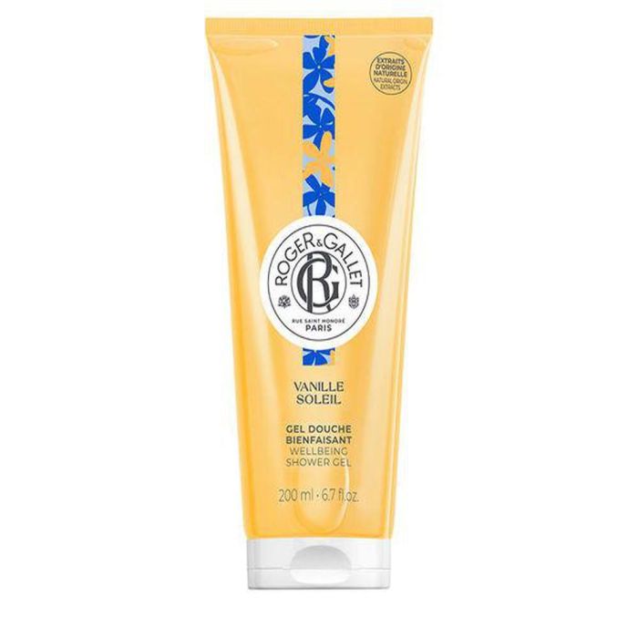 Roger & Gallet VANILLE SOLEIL Gel de Ducha 200 ml - Fragancia de Vainilla y Ylang-Ylang