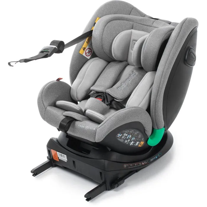 Babyauto BAB8435593701973 Silla de Coche Grupo 0/1/2/3 I-Size Giratoria 360° Top Tether 40-150 cm Antracita 4