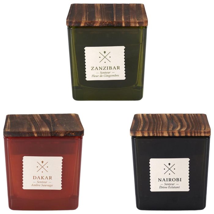 Home Deco Factory Vela Perfumada 8X8 Cocooning Altura 8.5 cm 2