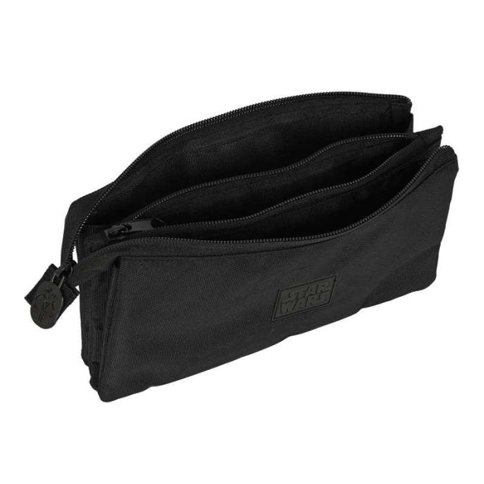 Portatodo Triple The Mandalorian Negro (22 x 12 x 3 cm) 2 Portatodo Triple The Mandalorian Negro (22 x 12 x 3 cm) 2