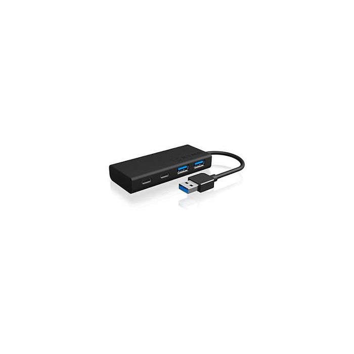 Icy Box USB 3.2 Gen 1 (3.1 Gen 1) Type-A 5000 Mbit/S Black 0 Icy Box USB 3.2 Gen 1 (3.1 Gen 1) Type-A 5000 Mbit/S Black 0