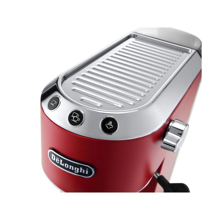 DELONGHI EC 685.R Máquina de espresso clásica de estilo Dedica - Rojo 1