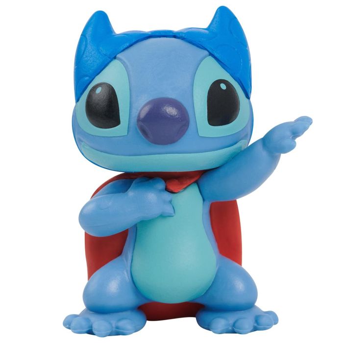 Just Play 46254 Pack 8 Figuras Disney Lilo y Stitch Coleccionables 5 cm Accion Dinamica (+3 años) 3
