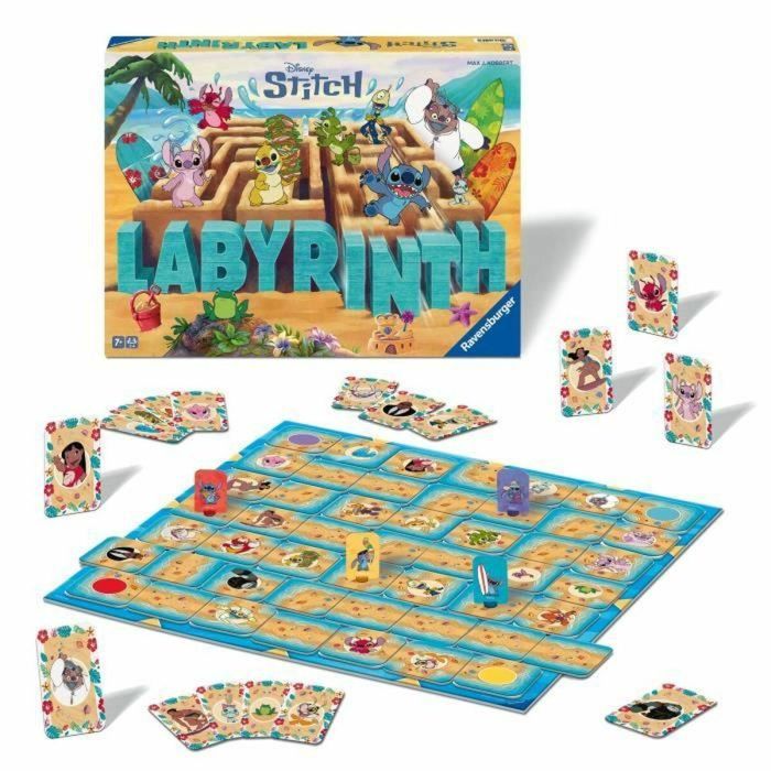 RAVENSBURGER Juego de Mesa Labyrinth Disney Stitch - 2-4 Jugadores, Edad +7 Años, 30 Minutos de Partida 5