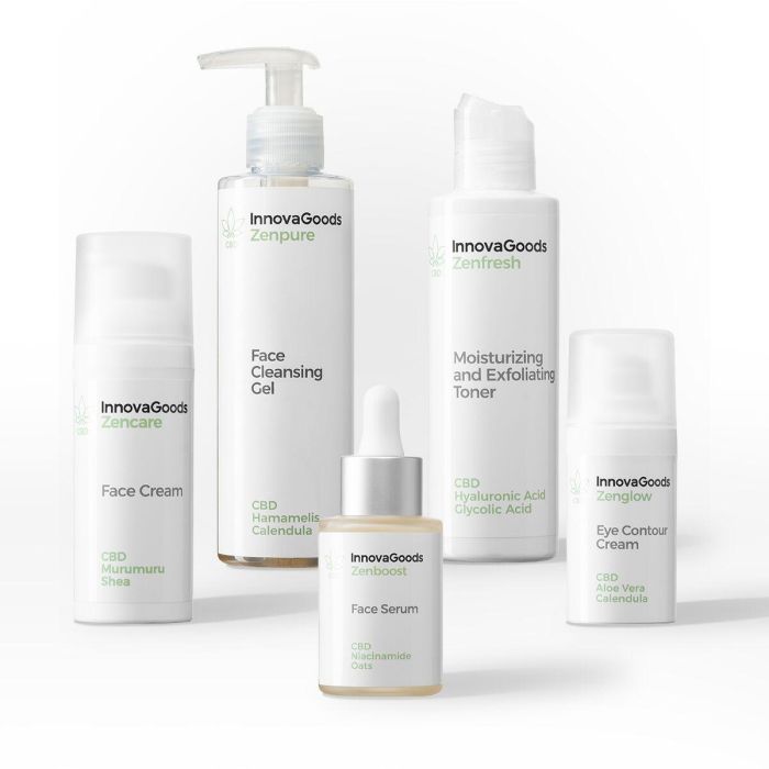 Pack de Rutina Facial CBD InnovaGoods 1