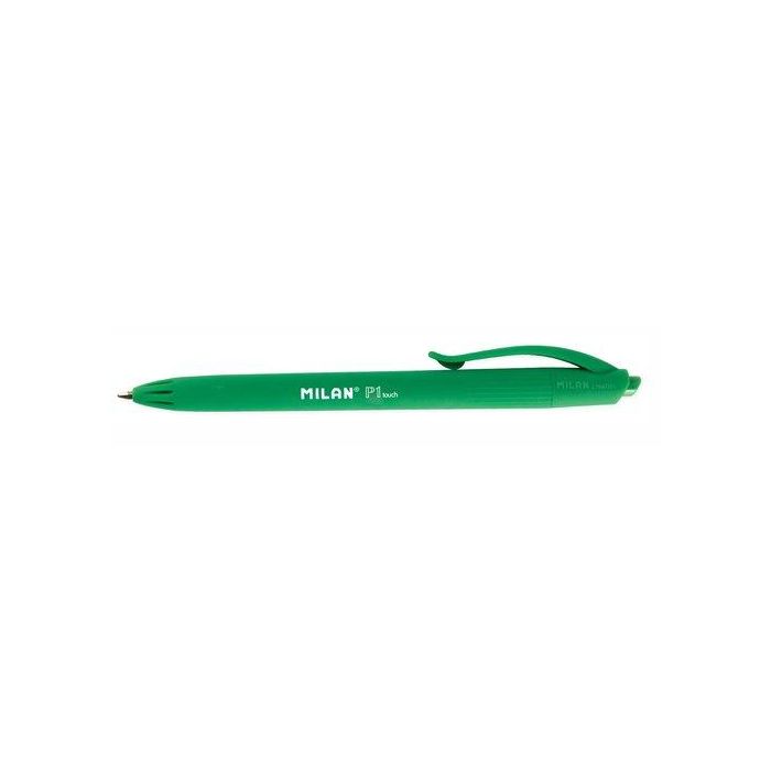 Milan Bolígrafo P1 Touch Verde - Caja Expositora 25 Unidades