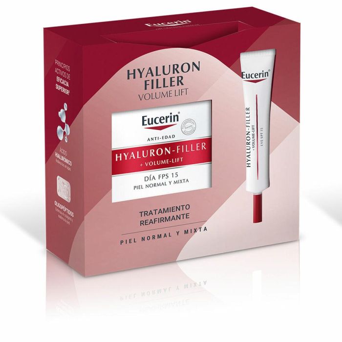 Eucerin Hyaluron Filler + Volume-Lift Día Piel Normal Mixta Lote