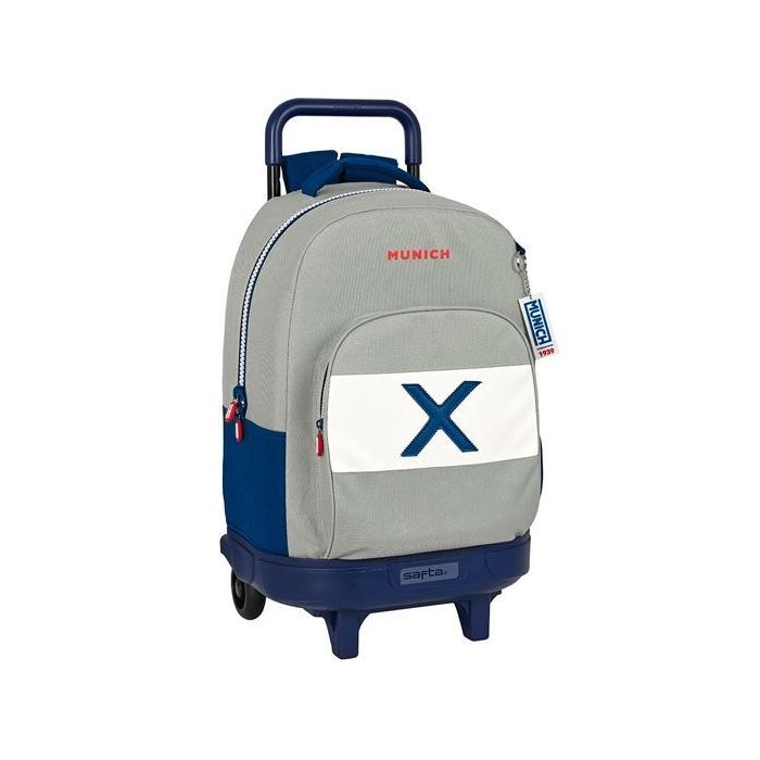 Safta Mochila Grande C-Ruedas Compact Extraíble Munich "College" Safta Mochila Grande C-Ruedas Compact Extraíble Munich "College"