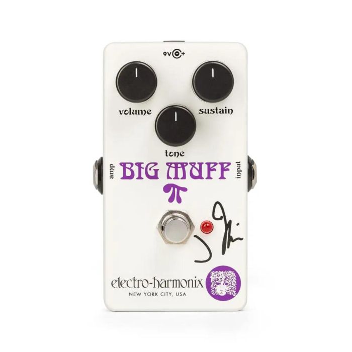 EHX J Mascis Ram's Head Big Muff Pi Pedal de Fuzz/Sustain con True bypass