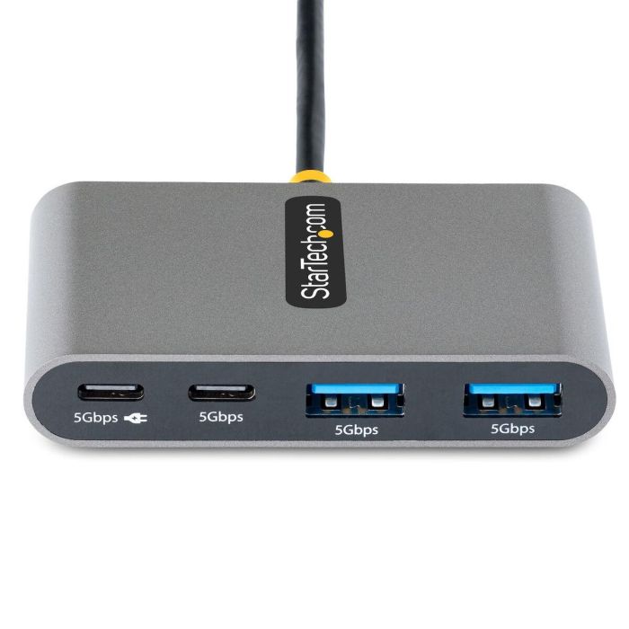 StarTech.com 4-Port USB-C Hub With 100W Power Delivery Pass-Through - 1 StarTech.com 4-Port USB-C Hub With 100W Power Delivery Pass-Through - 1