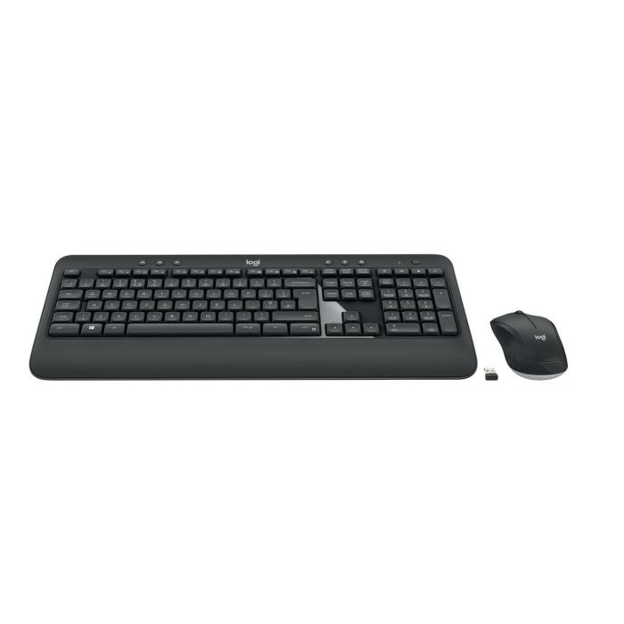 Teclado y Ratón Inalámbrico Logitech MK540 Qwerty UK Blanco Negro Negro/Blanco Teclado y Ratón Inalámbrico Logitech MK540 Qwerty UK Blanco Negro Negro/Blanco