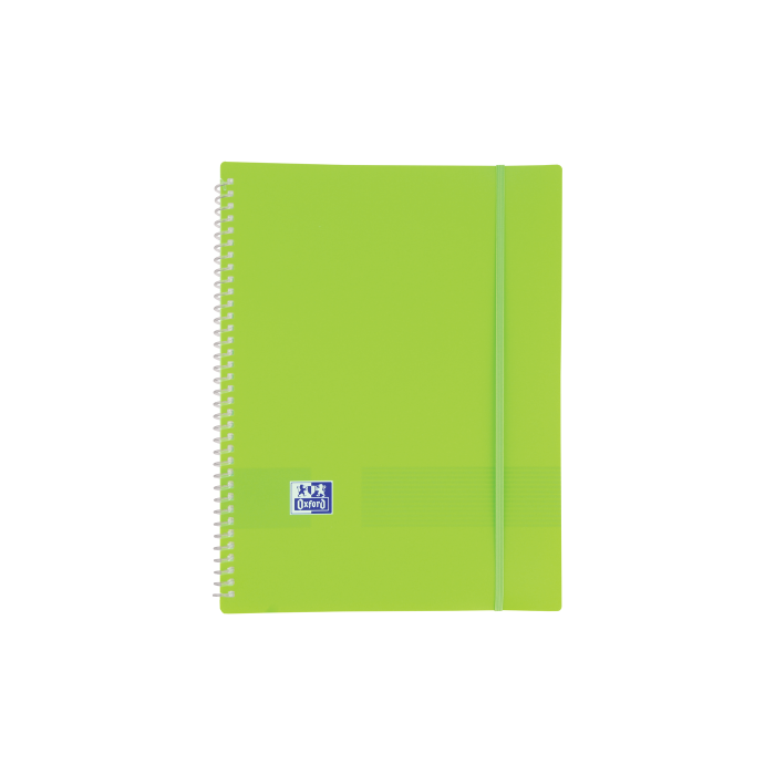 Oxford 400146217 Carpeta de Fundas A4, 30 Fundas, Tapa Plástico, Cierre Goma, Colores Surtidos 9