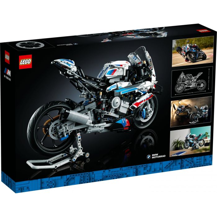 LEGO 42130 Technic BMW M 1000 RR Motocicleta, Réplica Detallada Modelo a Escala 1:5 para Adultos y Amantes de la Construcción y Exhibición 11
