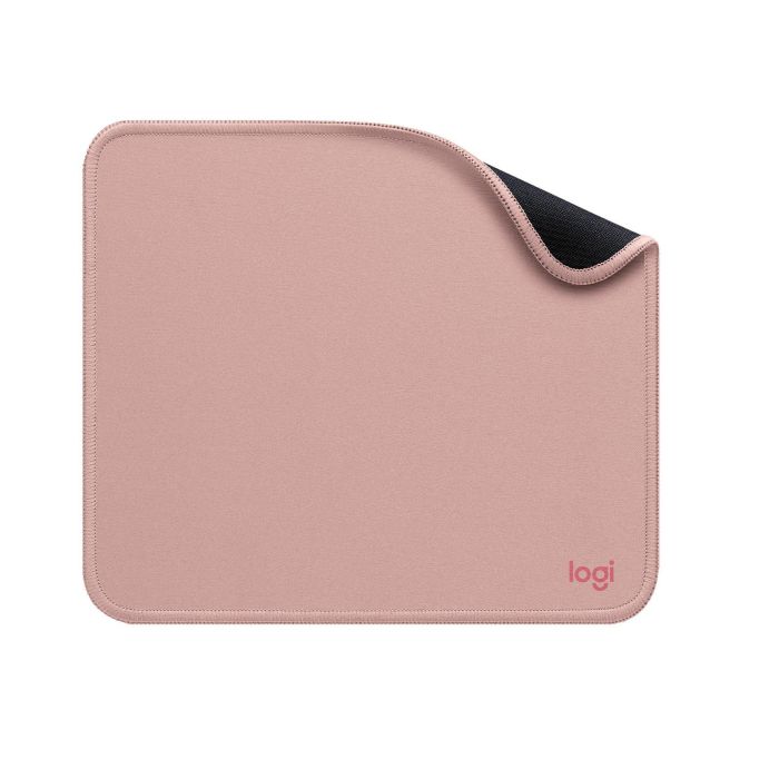 Logitech Alfombrilla de Ratón Desk Mat Studio Series - Tela Suave, Antideslizante, Poliéster Reciclado, Rosa Oscuro
