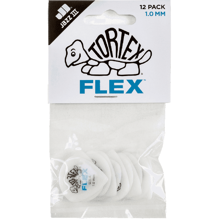 Pack 12 Púas Ortex® Flex Jazz Iii - 1,00 Mm 0 Pack 12 Púas Ortex® Flex Jazz Iii - 1,00 Mm 0