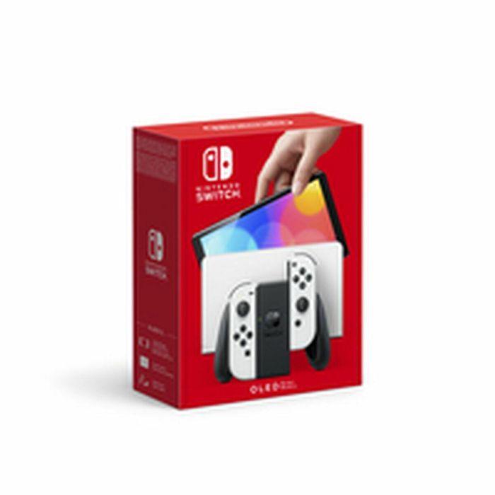 Nintendo Switch Versión OLED Blanca/ Incluye Base/ 2 Mandos Joy-Con 8 Nintendo Switch Versión OLED Blanca/ Incluye Base/ 2 Mandos Joy-Con 8