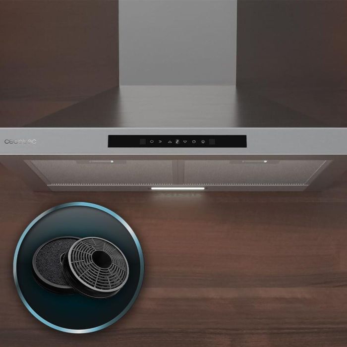 Cecotec Campana Convencional Acero Inoxidable 60 cm Bolero Flux PT 605500 A++ 8