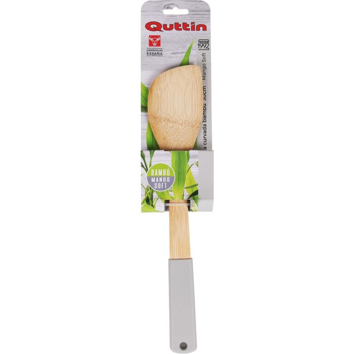 Pala Curvada de Bambú 30 cm - Quttin (24 Unidades) 1 Pala Curvada de Bambú 30 cm - Quttin (24 Unidades) 1
