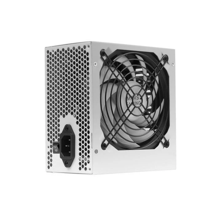 Mars Gaming Fuente de Alimentación MPIII550P 550W Ventilador 12cm Certificación TUV Rheinland y Tecnología AI-RPM 3