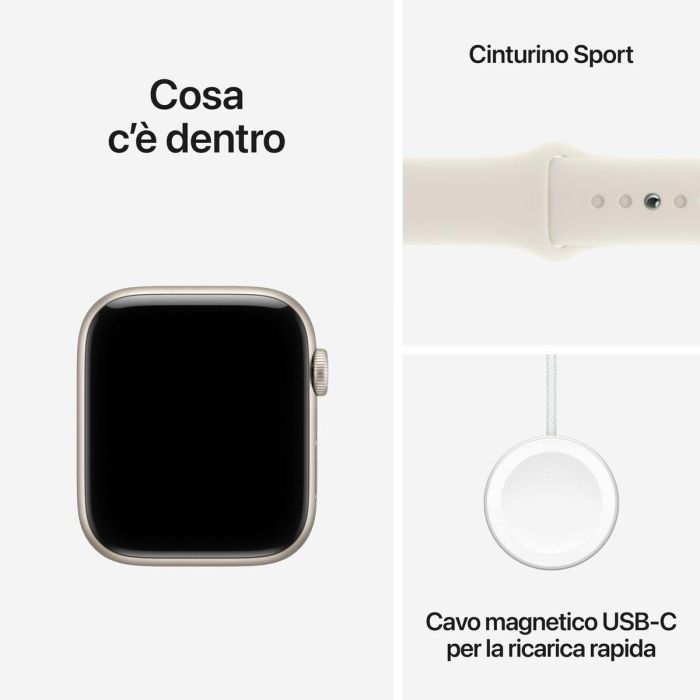 Smartwatch Apple MEHJ4QL/A Blanco Ø 44 mm 1 Smartwatch Apple MEHJ4QL/A Blanco Ø 44 mm 1