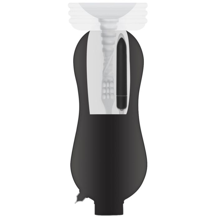 Masturbador Masculino Zero Tolerance Zero Tolerance Negro 2