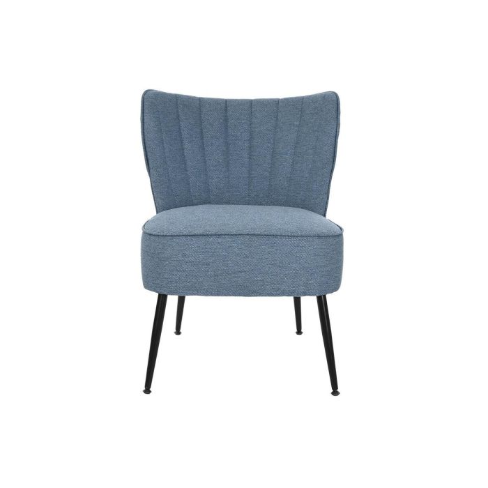 Sillon Scandi DKD Home Decor Azul 64 x 72.5 x 55 cm 2