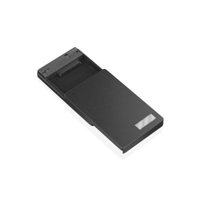 AISENS ASE-2541B Caja Externa para Disco Duro HDD 2.5" SATA a USB-C 3.1 Gen1 Negra. Velocidad 5 Gbps, hasta 2TB, sin herramientas. 2