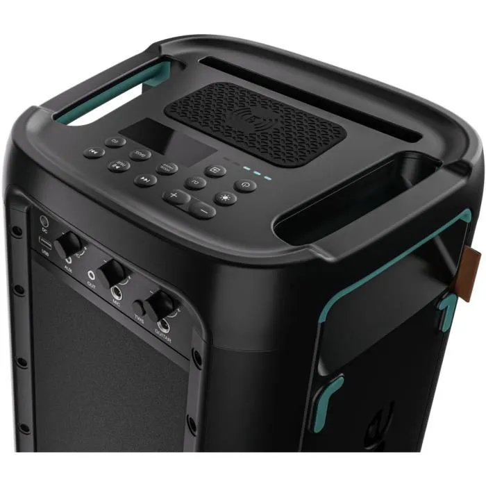 Hisense Party Storm Altavoz para Fiestas Inalámbrico Negro 300W Resistente al Agua Bluetooth USB Entrada Auxiliar Batería 15h 2