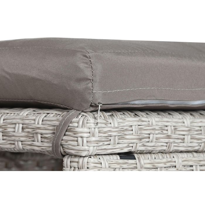 DKD Home Decor Mesa Bar Terraza Y Jardin Marron Claro Set de 7 Piezas 143 x 80 x 100 cm 9