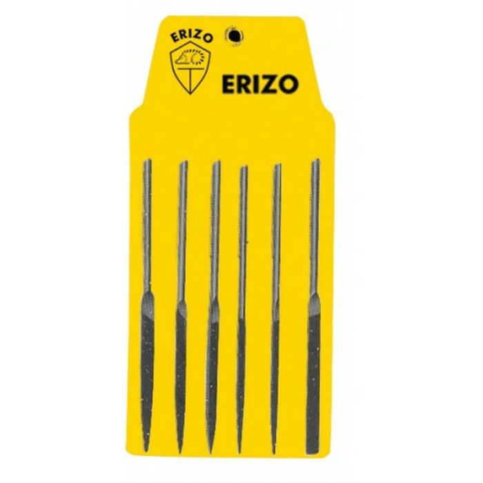 Juego de Limas ERIZO Basta Plana Triangular Redonda Cuadrada Lima de aguja 6 Piezas 0 Juego de Limas ERIZO Basta Plana Triangular Redonda Cuadrada Lima de aguja 6 Piezas 0