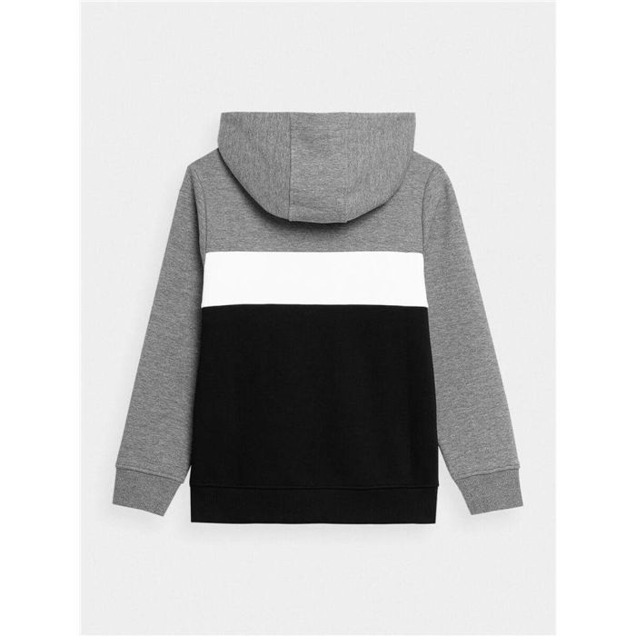 Sudadera Infantil 4F HJZ22-JBLM003-24M Gris claro