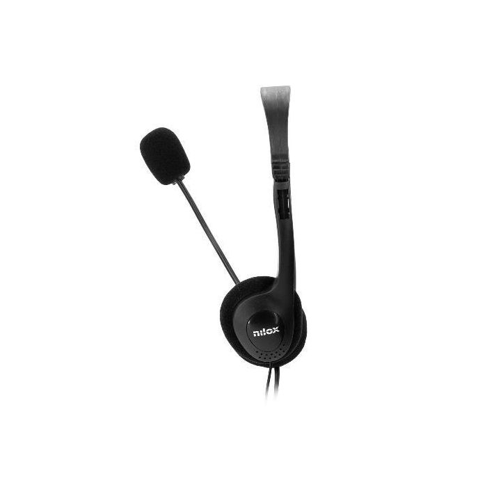 Auriculares con Micrófono Nilox NXCM0000004 Negro 2