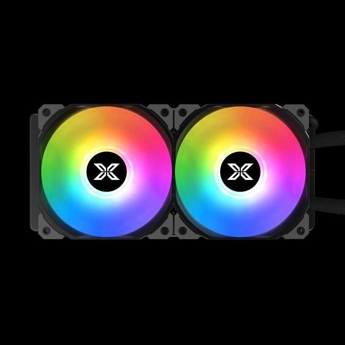 CPU de refrigeración de agua - XigMatek - Liquid Killer x 240 - Negro - 2x120 mm 2
