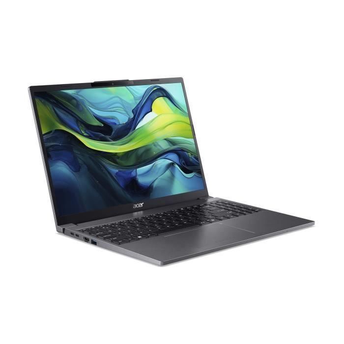 Portátil ACER Aspire AG15-51P-500J - Windows 11 - Pantalla IPS WUXGA de 15,3" - Intel Core i5-1235U - 16 GB de RAM - Almacenamiento SSD de 512 GB - AZERTY 2 Portátil ACER Aspire AG15-51P-500J - Windows 11 - Pantalla IPS WUXGA de 15,3" - Intel Core i5-1235U - 16 GB de RAM - Almacenamiento SSD de 512 GB - AZERTY 2