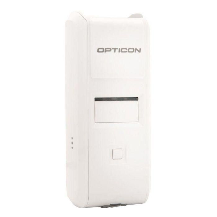 Opticon OPN-4000n Escáner 1D CCD Bluetooth iOS Android Windows Blanco 1MB Cable USB Correa 1