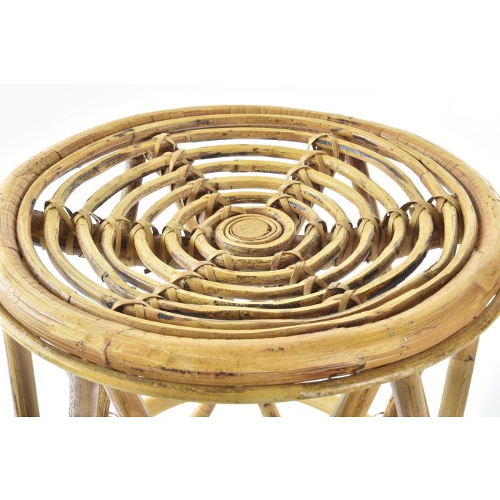 Mesita Auxiliar Tropical DKD Home Decor Marron 38 x 41.7 x 38 cm 2 Mesita Auxiliar Tropical DKD Home Decor Marron 38 x 41.7 x 38 cm 2